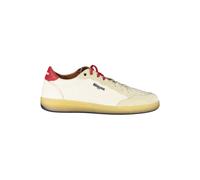 Blauer, ,Shoes ,Uomo ,Bianco ,41 EU Leather Sneaker