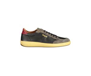 Blauer, ,Shoes ,Uomo ,Multicolore ,40 EU Black Leather Sneaker