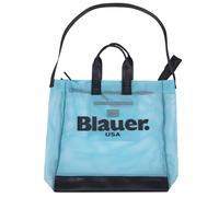 Blauer Shopping Bag Mesh Azzurro Donna