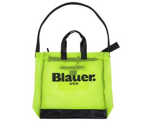 Blauer Shopping Bag Mesh Giallo Donna