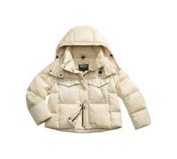 Blauer - Short Glossy Down Jacket Laval - -Jackets -Donna -Beige -XS