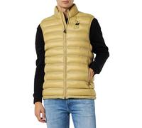 Blauer SMANICATI Imbottito Ovatta Piumino a Gilet, 247 Banana Chili, 2XL Uomo