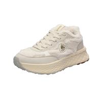 Blauer Sneakers Con Platform In Tessuto Beige - Taglia 39 [25cm] Scarpe Donna