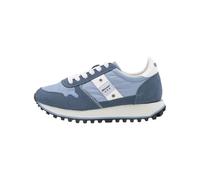 Blauer - Sneakers Donna in Pelle e Tessuto - Blu, 38