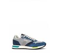 Blauer sneakers Ryder in suede e tessuto blu grigio