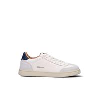 Blauer Sneakers Uomo Bianco Pelle Naturale F6LOWELL03-LES-CRN-A148697
