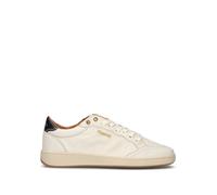 Blauer Sneakers Uomo Bianco Pelle Naturale, Tessuto MURRAY20-PRI-WHI-A151372