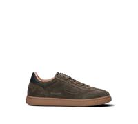 Blauer Sneakers Uomo Militare Pu Scamosciato, Tessuto F6LOWELL03-SUE-MIL-A148699