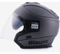 Casco jet Blauer Solo BTR in fibra Titanio Carbon S
