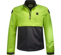 Blauer Spring Pull Giacca tessile motociclistica, giallo/blu, Taglia S