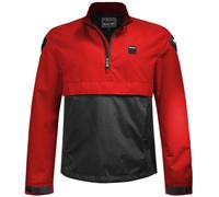 Blauer Spring Pull Giacca tessile motociclistica, rosso/blu, Taglia M