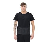 Blauer T-Shirt a Manica Corta Blu da Uomo con Patch Logo M
