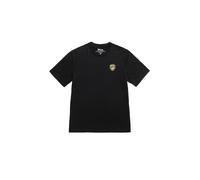 Blauer T-Shirt Logo Gommato Faxon Nero (IT, Testo, S, Regular, Regular, Nero)