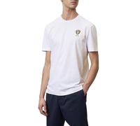 Blauer T-Shirt Uomo 25sbluh02196 004547 Irving Bianco Cotone L