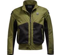 Blauer Thor Air Giacca tessile perforata per moto, Verde/Nero, Taglia 3XL