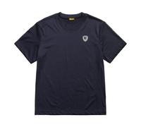 Blauer, ,Tops ,Uomo ,Blu ,M T-shirt in poliestere ed elastan elasticizzato