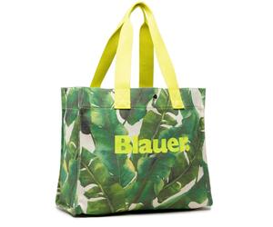 Blauer Tracolla Beach Tote Shopper Multicolore Donna
