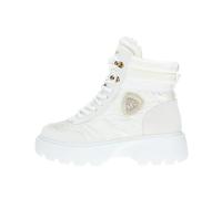 Blauer. U.S.A. Sneakers Stivaletto Donna Bianco F4BLANCA03/NYP Tessuto IDRO F.Gomma Fodera Lana