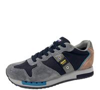 Blauer Uomo Scarpe Sneakers con Lacci Grigio F4QUEENS01WAX Grigio 45
