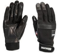 Blauer Urban Guanti da moto, nero, Taglia XS