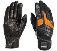 Blauer Urban Sport Guanti da moto, nero-arancione, taglia XS per maschi
