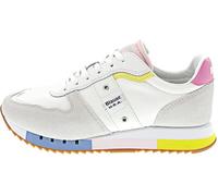 Blauer USA Melrose02 Sneaker Low Bianco, Fantasy White, 41 EU