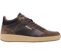 Blauer USA Murray 09 Sneaker da Uomo in Pelle Marrone Dark Brown, 42