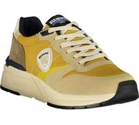 Blauer Beige Polyester Men Sneaker - EU44/US11