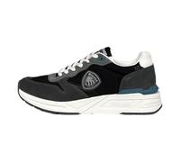 Blauer USA S5Ray02 Grey Sneakers Sportive per Uomo in Nabuk e Tessuto Grigio (Taglia 43)