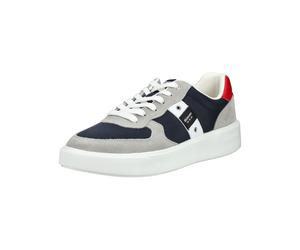 Blauer.USA Sneaker bassa grigio / grigio scuro / rosso Uomo Blauer.USA 44
