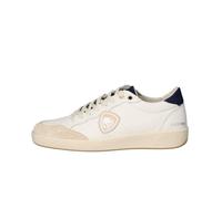 Blauer USA Sneakers Uomo Crema E Avion S5MURRAY12/LEM Pelle Punta CAMOSCIO