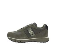 Blauer. USA Sneakers Uomo Verde Militare F4TOKYO01/TAS F. Gomma Plantare Estraibile con Rialzo 2,5CM