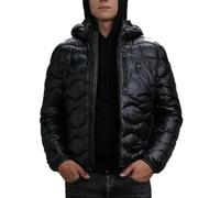 Blauer piumino uomo Wave con cappuccio nero L