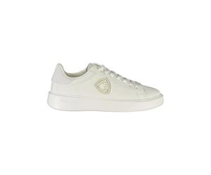 Blauer - White Leather Sneaker - - Shoes - Uomo - Bianco - 45 EU