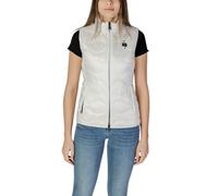 Blauer White Polyamide Sleveless Jacket - XL