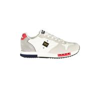 Blauer White Polyethylene Men Sneaker - EU45/US12