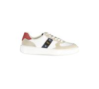 Blauer White Polyurethane Men Sneaker - EU41/US8
