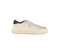 Blauer White Polyurethane Men Sneaker - EU43/US10