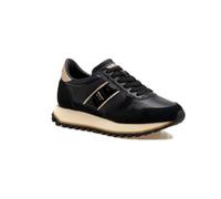 Blauer Black Leather Women Sneaker - EU36/US6
