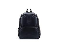 Blauer Zaino uomo pelle S6NUBPU01 Nero Backpack Business Lavoro Porta Pc