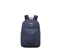 Blauer Zaino uomo S6DAHL01 Rubber Blu Navy Backpack zaino uomo Nero in tessuto gommato (Blu Navy)