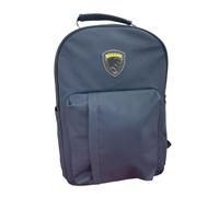 Blauer Zaino uomo S6DAHL01 Rubber Blu Navy Backpack zaino uomo Nero in tessuto gommato (Blu Navy)