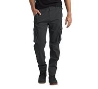 BlauerHafen Pantaloni cargo da uomo, carichi pesanti, da lavoro, tattici, super elasticizzati, in cotone, diritti, per il tempo libero, 12 tasche, vestibilità rilassata, pantaloni da lavoro Combat,