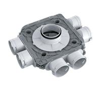 BlauFast Collettori di distribuzione in plastica 90 mm - Blauberg Ventilatoren