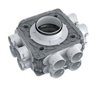 BlauFast Scatole di distribuzione in plastica 75 mm - Blauberg Ventilatoren