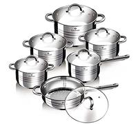 Blaumann Batteria Di Pentole 12 pezzi Jumbo Gourmet Line
