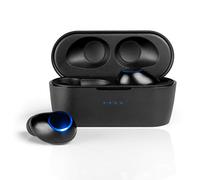 Blaupunkt BTW 10 Bluetooth 5.0 Cuffie - True Wireless Stereo Earbuds con funzione touch, custodia di ricarica portatile, microfono e porta USB-C, cuffie sportive in-ear - nero