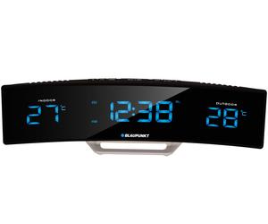 Blaupunkt CR12BK Radio portatile Orologio Digitale Nero, Argento - Nouvo