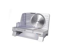 Blaupunkt FMS501 affettatrice Elettrico 160 W Nero, Stainless steel, Trasparente Alluminio