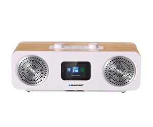 Blaupunkt IR50DAB Radio portatile Internet Digitale Bianco, Legno - Nouvo